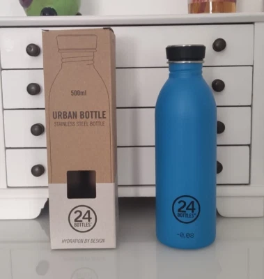 Borraccia extra leggera, acciaio inossidabile, 500 ml BPA free marca 24 Bottles - Immagine 1 di 3