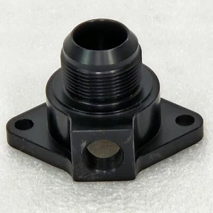 -20 BILLET ALUMINUM WATER NECK thermostat drag race stock car rod circle track - Bild 1 von 3