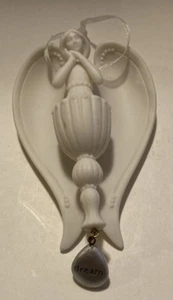 Seasons of Cannon Falls Angelica Series of Porcelain Angels DREAM Angel Ornament - Picture 1 of 5