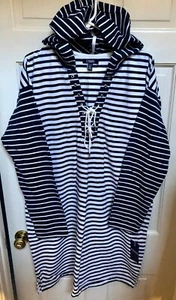 NEW! “LAUREN / CHAPS” Dress/Hoodie (after Swim) COTTON XL - Picture 1 of 9