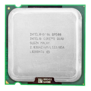 Intel Core 2 Quad Q9500 Quad-Core LGA775 2.83GHz/6M/1333 SLGZ4 CPU Processor - Photo 1/4