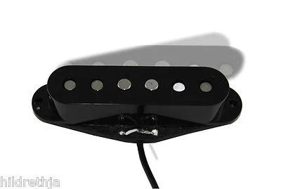 Pickups Single 6.5K Bridge Staggered Pole Black Bitterroot 081090BKBG - Image 1 of 4
