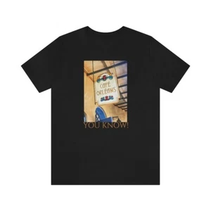 Unisex Jersey Short Sleeve Tee DISNEYLANDS CAFE ORLEANS - Picture 1 of 10