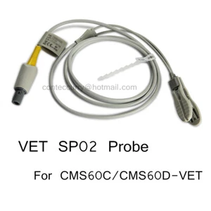 Sonda CONTEC Vet SpO2 para oxímetro de pulso CMS60C-Veterinario / CMS60D-Veterinario uso - Imagen 1 de 2
