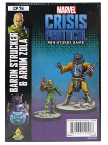 Marvel Crisis Protocol Baron Strucker & Arnim Zola Character Miniatures Game - Picture 1 of 3