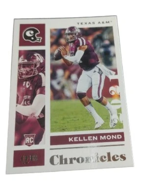 2021 Panini Chronicles Draft Picks Kellen Mond Pink  - Image 1 of 2