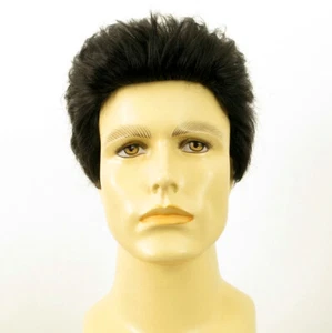 Short Wig For Men Natural Hair black Ref XAVIER 1B - Imagen 1 de 8
