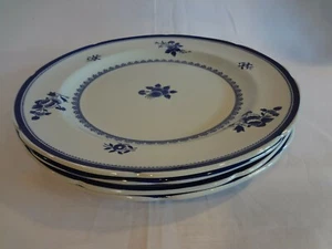 Spode China - Gloucester blau ohne Zierleiste - 4er Set Teller - Bild 1 von 5