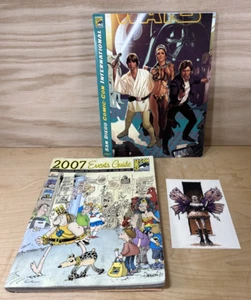 2007 San Diego Comic Con Star Wars Exclusive Souvenir Program Adam Hughes Cover - Picture 1 of 15