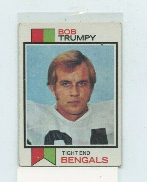 BOB TRUMPY 1973 TOPPS  FOOTBALL CARD #7 CINCINNATI BENGALS - Image 1 of 1