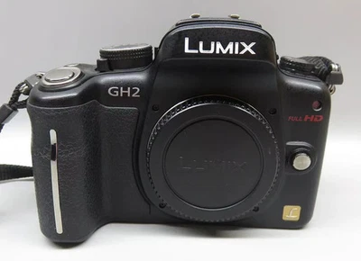 Câmera Digital Panasonic LUMIX DMC-GH2 3D 16.0MP Preta SOMENTE CORPO - Imagem 1 de 4