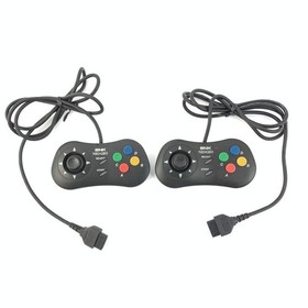 SNK NEO GEO Official PAD Controller Lot of 2 Tested As Is From Japan 2459 UT