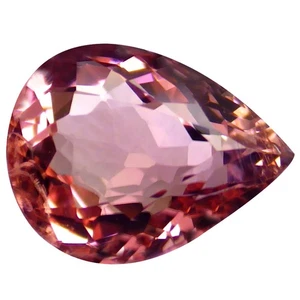 1.52 ct Great looking Pear Cut (9 x 7 mm) Mozambique Pink Tourmaline Gemstone - Picture 1 of 1