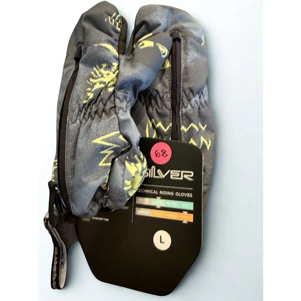 Guantes técnicos de equitación Quiksilver para niños - talla L (jóvenes) Foto 1 de 3
