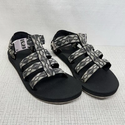 TEVA Original Dorado Black Grey Lavender Hiking Outdoor Sandals Sz. 9 - Image 1 of 4