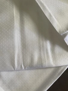 Tessitura Toscana Italien Neu mit Etikett 3-teiliges Queen-Bettwäscheset 100 % Baumwolle Jacquard weiß - Bild 1 von 14