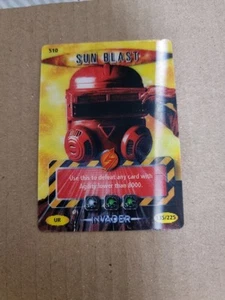 DOCTOR WHO SUN BLAST 510 ULTRA RARE INVADER BATTLES IN TIME  TRADING CARD ,.,. - Picture 1 of 3