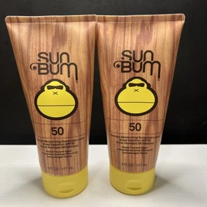 Sun Bum Original Moisturizing Sunscreen Lotion SPF 50, 6oz 2 pack exp 3/25 - Picture 1 of 2