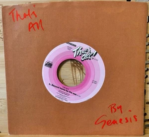 Genesis – That's All Atlantic – 7-89724 Vinyl, 7", 45 RPM, Single, Specialty SRC - Picture 1 of 4