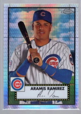 * 2021 Topps Chrome Platinum Anniversary Prism Refractor #584 ARAMIS RAMIREZ - Image 1 of 2