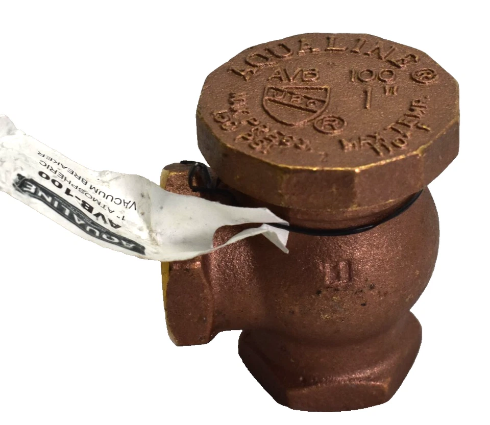 Aqualine Avb-100 1" Brass Vacuum Breaker