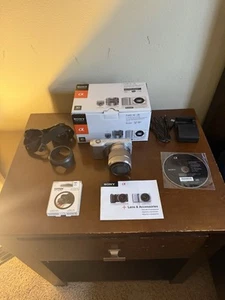 Sony Alpha NEX-F3K 16.1MP Digital Camera - Silver (w/ Sony E OSS 18-55mm Lens) - Picture 1 of 12