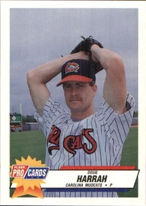 Doug Harrah 1993 Fleer ProCards #2048 RC Carolina Mudcats *AutographDen* - Picture 1 of 2