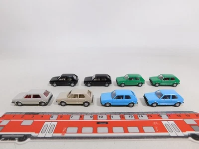 8x Modell PKW/Auto Volkswagen/VW Golf I Mint #DD876-0,5 - Immagine 1 di 4