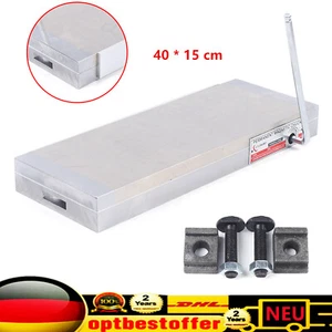 Magnetspannplatte Magnetfutter Permanente Spannplatte Magnettisch 150*400mm - Bild 1 von 11