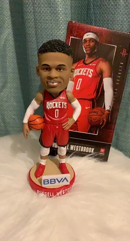 Russell Westbrook Rockets Bobblehead Cover