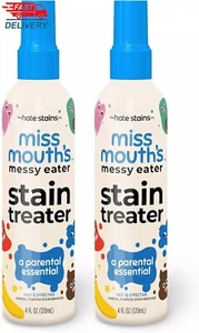 Confezione da 2 nuovi spray antimacchia Miss Mouths Messy Eater 4 oz - Foto 1 di 5