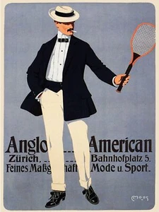 Decoration Poster.Home interior.Room Wall decor.American Tennis fashion.11027 - Picture 1 of 1