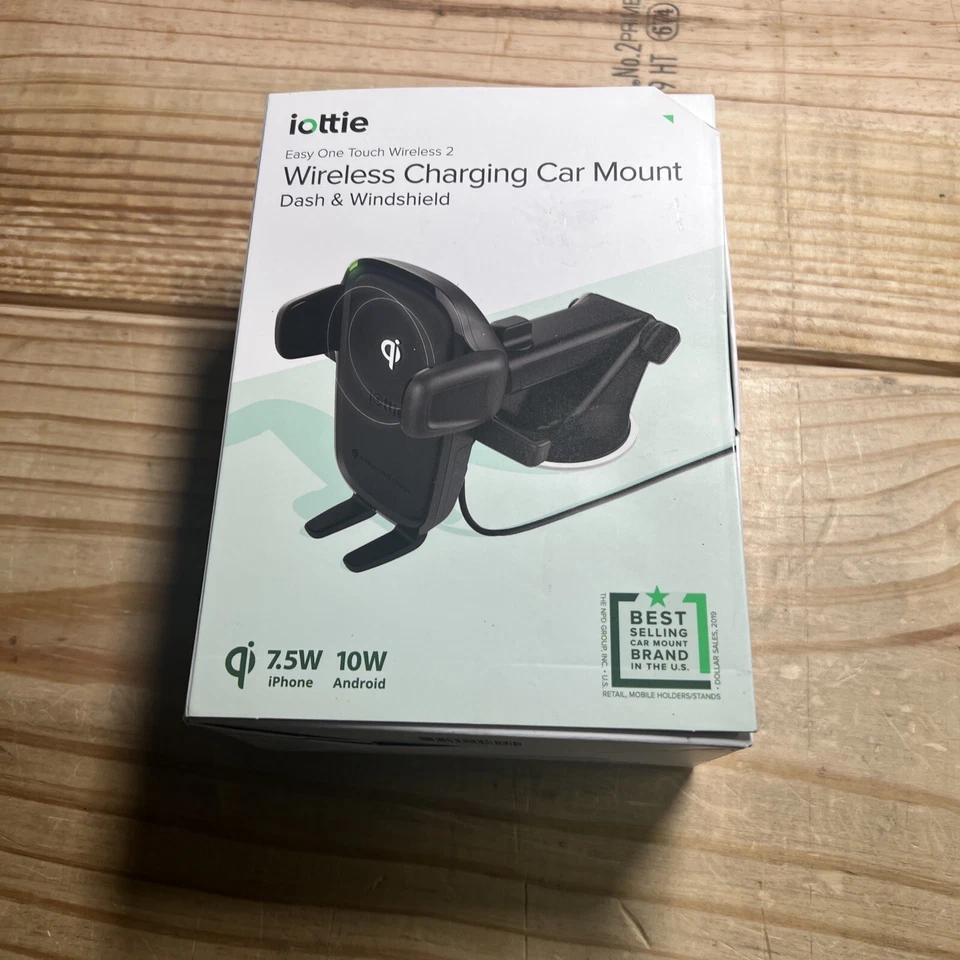 iOttie Easy One Touch Wireless 2 Qi Charging Dashboard Car Mount