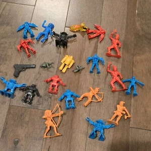 Vintage Konvolut Plastikspielzeug Marx Arco Rogun Trödel Schublade Lot - Bild 1 von 10