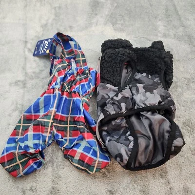 Reddy PrimaLoft Camo Dog Puffer You'll Pet Romper 13-15 In Small Set Of 2 - Image 1 of 4