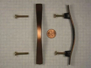 HARRIS #840-AC CABINET/DRAWER PULL, 3" CENTER-TO-CENTER, ANTIQUE COPPER-PLATED - Photo 1 sur 1