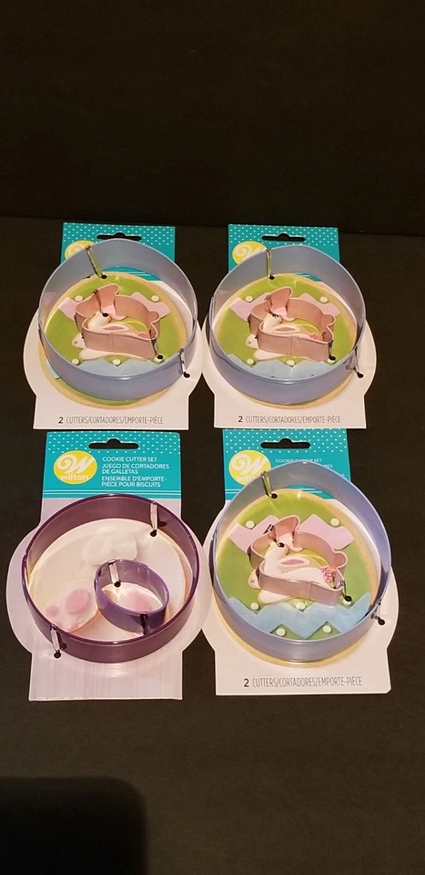 Wilton Bunny & Egg Cookie Cutter Set of 2 2308-7559
