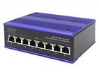 DN-650108 DIGITUS 8 Port Fast Ethernet Netzwerk PoE Switch,Industrial, Unman ~D~