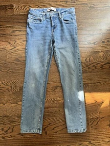 Levi's Boys' 502 Regular Taper Fit Jeans Size 14 W 27” L 29” - Picture 1 of 6
