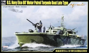 I Love Kit 1/48 US Navy Elco 80' Motor Patrol Torpedo Boat Late Type 64801 - Picture 1 of 1