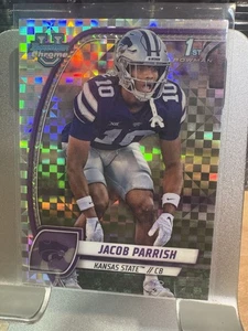 Jacob Parrish 2024 Bowman Chrome U 1st Xfractor Buccaneers RC - Bild 1 von 1