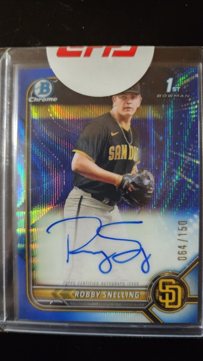 2022 Bowman Draft - Robby Snelling #CDA-RS for sale | eBay 2022 Bowman Draft - Robby Snelling #CDA-RS for sale | eBay