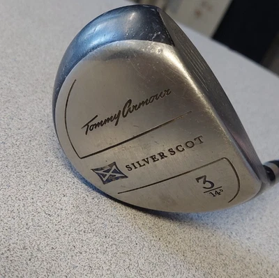 Eixo azul Tommy Armour prata Scot 3 madeira Fairway 14° Pro lançamento 41,5” destro - Imagem 1 de 4