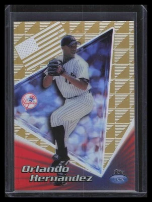 1999 Topps Tek Gold Pattern 1 40a Orlando Hernandez 10/10 - Image 1 of 2