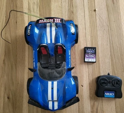 Nikko Mach III RC Car Remote And Battery Included  - Image 1 of 2