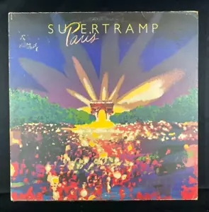 Supertramp Paris vinyl record LP 12" album 33 RPM, EX - Picture 1 of 2