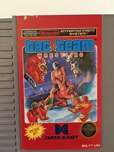 Video Game - Nintendo NES - TAG TEAM WRESTLING - Pre-Owned - Arcade hit (X) - Picture 1 of 4