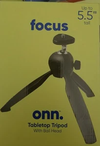 Onn Tabletop Tripod with Ball Head, 5.5 in (100014106)  New!!! - Picture 1 of 1