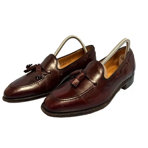 Mens Vintage Johnston Murphy Aristocraft USA Loafers Shoes Tassel US Size 7.5 - Picture 1 of 16