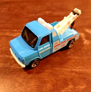 Hot Wheels Ford Transit Wrecker #620 HW ‘97 Series Light Blue Loose VHTF! - Picture 1 of 3